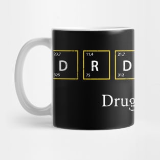 Science letters Drugs Mug